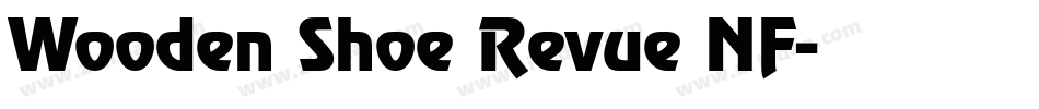 Wooden Shoe Revue NF字体转换